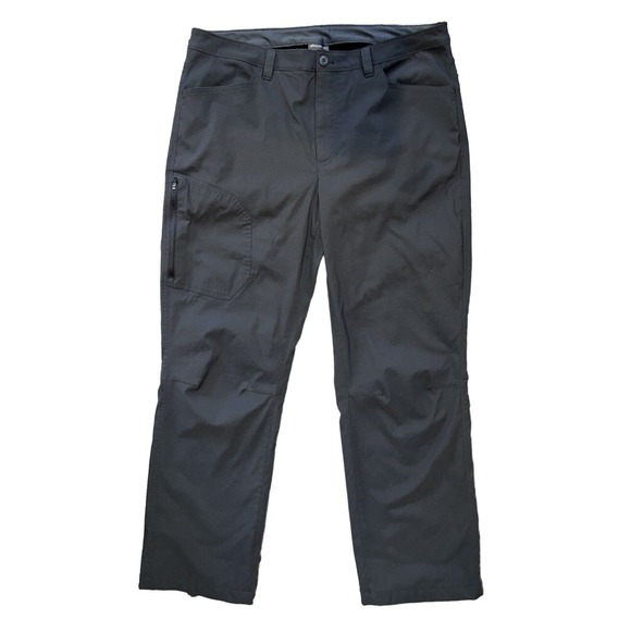 Eddie Bauer Other - Eddie Bauer Men’s Fleece Lined Rainier Cargo Pants 36x30 Gray Straight Leg EUC